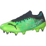 PUMA Unisex Ultra 1.3 Mxsg buty piłkarskie, Green Glare - 36 EU
