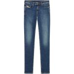 Niebieskie Elastyczne jeansy męskie Skinny fit dżinsowe marki Diesel 