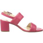 Różowe Sandały skórzane damskie na lato marki Högl w rozmiarze 39 