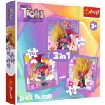 Puzzle TREFL Poznaj Wesołe Trolle 34870 (106 elementów)