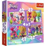 Puzzle TREFL Przygody Kolorowych Trolli 34622 (207 elementów)