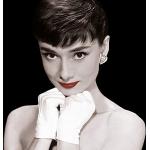 Pyramid International Audrey Hepburn czerwone usta