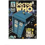 Pyramid International Doctor Who (Lost in Time & Space) - druk artystyczny 60 x 80 cm, papier, wielokolorowy, 60 x 80 x 1,3 cm