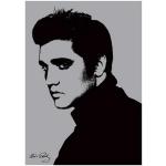 Pyramid International Metallic Elvis Presley druk artystyczny, papier, wielokolorowy, 60 x 80 x 1,3 cm