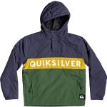 Zielone Kurtki dziecięce zimowe dla chłopców marki Quiksilver 