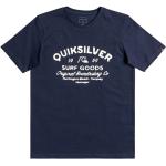 Czarne Koszulki dziecięce z krótkim rękawkiem dla chłopców marki Quiksilver 