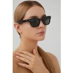 Ray-Ban Okulary przeciwsłoneczne LARAMIE damskie kolor czarny