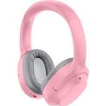 Różowe Słuchawki bezprzewodowe marki razer Bluetooth 