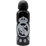 Real Madrid CyP Brands Butelka, Bidon, Butelka wody, Kolor czarny, Bez BPA, Oficjalny produkt