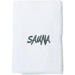 Szare Ręczniki żakardowe do prania w pralce haftowane bawełniane marki ESTELLA w rozmiarze 70x180 cm 