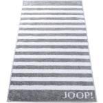 Jasnoszare Ręczniki kąpielowe gładkie bawełniane marki Joop! Classic w rozmiarze 50x100 cm - Zrównoważony rozwój 