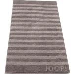 Beżowe Ręczniki kąpielowe gładkie bawełniane marki Joop! Classic w rozmiarze 50x100 cm - Zrównoważony rozwój 