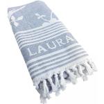 Ręcznik plażowy Laura Ashley - granatowy 90x180 cm