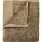 Brązowe Ręczniki - 4 sztuki marki Blomus w rozmiarze 30x30 cm 