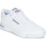 Przecenione Białe Niskie sneakersy męskie marki Reebok Classic w rozmiarze 42,5 - wysokość obcasa do 3cm 