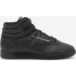 Czarne Sneakersy na rzepy damskie Rzepy sportowe z gładkiej skóry marki Reebok w rozmiarze 38 
