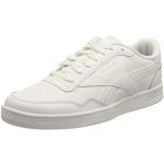 Białe Niskie sneakersy męskie z wyjmowanymi wkładkami eleganckie marki Reebok Royal Techque T w rozmiarze 36 