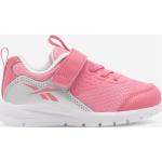 Różowe Buty do biegania dla dzieci Rzepy sportowe marki Reebok Rush Runner 4 w rozmiarze 25 