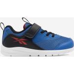 Niebieskie Buty do biegania dla dzieci Rzepy sportowe marki Reebok Rush Runner 4 w rozmiarze 24 