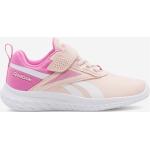 Różowe Buty do biegania dla dzieci Rzepy sportowe marki Reebok Rush Runner w rozmiarze 22 