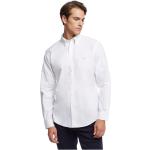 Białe Koszule non-iron męskie sportowe bawełniane z klasycznym kołnierzykiem marki BROOKS BROTHERS w rozmiarze M 