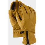 Przecenione Brązowe Rękawiczki do ekranów dotykowych męskie polarowe marki Burton Tech w rozmiarze M 