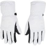 Przecenione Białe Rękawice snowboardowe damskie marki 4F w rozmiarze M 