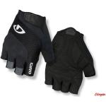 Przecenione Czarne Oddychające Rękawiczki na rower damskie z zamszu marki Giro w rozmiarze XL 