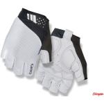 Przecenione Białe Oddychające Rękawiczki na rower męskie marki Giro Monaco w rozmiarze XL 