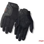 Czarne Oddychające Rękawiczki na rower męskie z zamszu marki Giro Remedy w rozmiarze XL 