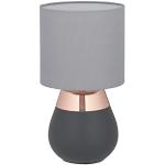 Miedziane Lampy stołowe z kloszem w nowoczesnym stylu marki Relaxdays - gwint żarówki: E14 