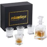 Szklanki do whisky do mycia w zmywarce przezroczyste 240 ml marki Relaxdays 