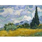 Reprodukcja obrazu Vincenta van Gogha – Wheat Field with Cypresses, 60x45 cm