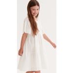Przeceniona Kremowa Odzież dziecięca dla dziewczynki marki Reserved w rozmiarze 134 