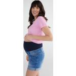 Reserved - Ciążowe szorty jeansowe - Niebieski