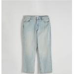 Niebieskie Jeansy 3/4 damskie marki Reserved w rozmiarze XL 
