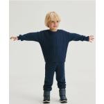 Granatowe Swetry oversize męskie melanżowe z wiskozy marki Reserved w rozmiarze L 
