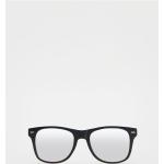 Okulary przeciwsłoneczne wayfarery męskie z poliwęglanu marki Reserved 