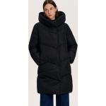 Przecenione Czarne Płaszcze damskie pikowane marki Reserved w rozmiarze XL 