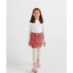 Różowe Minispódnice dziecięce dla dziewczynek sztruksowe marki Reserved w rozmiarze 152 