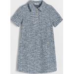 Niebieska Odzież dziecięca dla dziewczynki tweedowa marki Reserved w rozmiarze 134 