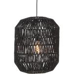 Czarne Lampy wiszące w stylu retro marki Qazqa - gwint żarówki: E27 