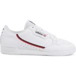 Białe Sneakersy sznurowane damskie w stylu retro marki adidas Continental 80 w rozmiarze 36,5 