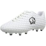 Białe Buty piłkarskie dla dzieci marki Rhino w rozmiarze 19 