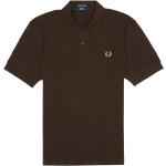 Brązowe Koszulki polo męskie marki Fred Perry w rozmiarze XL 