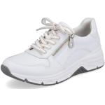 Białe Niskie sneakersy damskie sportowe marki Rieker w rozmiarze 40 