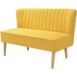 Romantyczna sofa Shelly - żółta