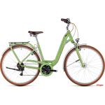 Przecenione Zielone Rowery miejskie damskie w stylu retro marki Cube 