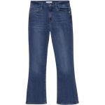 Niebieskie Jeansy dzwony damskie dżinsowe marki Frame 