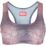 Różowe Koszule sportowe eleganckie bawełniane marki Diesel w rozmiarze M 